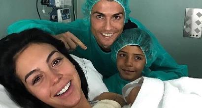 Fiocco rosa per Cristiano Ronaldo: è nata Alana Martina