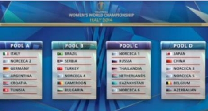 Volley, Mondiale: ecco il girone dell'Italia Volley, Mondiale: ecco il girone dell'Italia