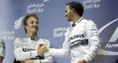 Rosberg e Hamilton (Afp) Rosberg e Hamilton (Afp)