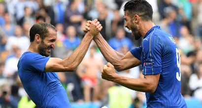 Chiellini-Pellè, Afp
