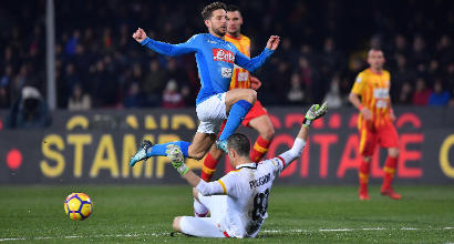 Napoli: allenamento a parte per Mertens, Callejon e Albiol