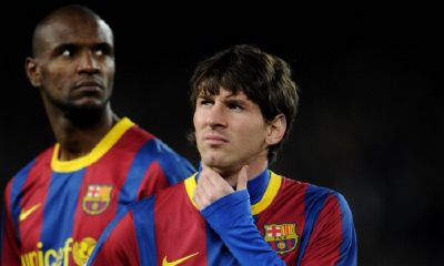 Abidal e il compagno Leo Messi, Getty Images Abidal e il compagno Leo Messi, Getty Images