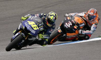 Rossi e Biaggi (LaPresse) Rossi e Biaggi (LaPresse)