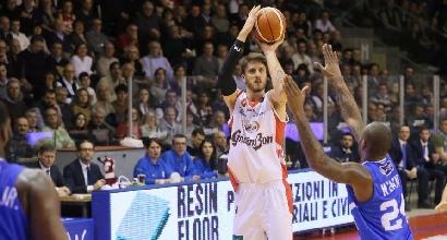 Basket, Serie A: Brindisi ko, Reggio Emilia si rialza