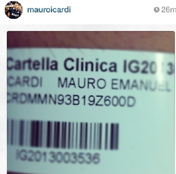 Icardi su Instagram Icardi su Instagram