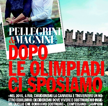 La Pellegrini e Magnini si sposano: "Matrimonio dopo le Olimpiadi" La Pellegrini e Magnini si sposano: "Matrimonio dopo le Olimpiadi"
