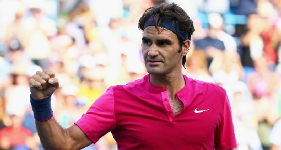 Tennis, splendido trionfo di Federer a Cincinnati
