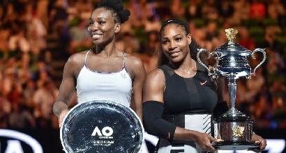 Tennis, Serena: "Senza Venus non avrei vinto 23 Slam"