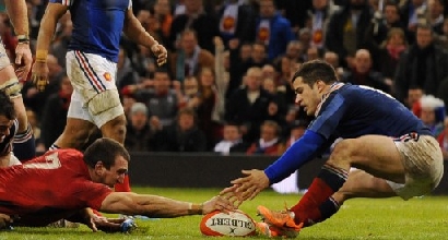 Galles-Francia, foto Afp Galles-Francia, foto Afp