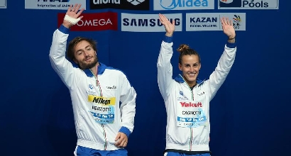 Nuoto, Mondiali Kazan: tris Cagnotto, bronzo con Verzotto