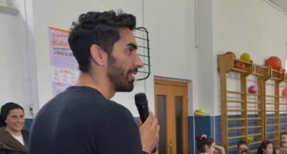 Magnini tra i banchi per "Vinci In Salute"