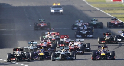 La partenza del GP del Giappone (Reuters) La partenza del GP del Giappone (Reuters)