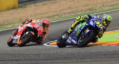 Rossi, nulla di eroico ad Aragon