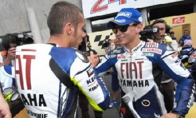Rossi e Lorenzo ai tempi della Yamaha Rossi e Lorenzo ai tempi della Yamaha