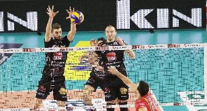 Volley, SuperLega: Civitanova imbattibile, anche Trento si inchina