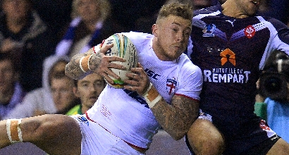 Rugby: Joshua Charnley si è tatuato una testa d'ariete sulla pancia Rugby: Joshua Charnley si è tatuato una testa d'ariete sulla pancia
