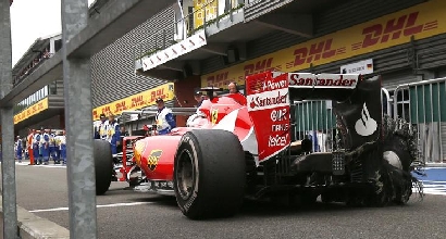 Ferrari, Vettel fa chiarezza: "Il team non ha responsabilità"