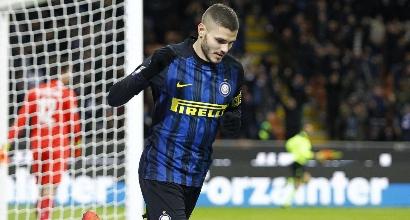 Icardi, foto Lapresse