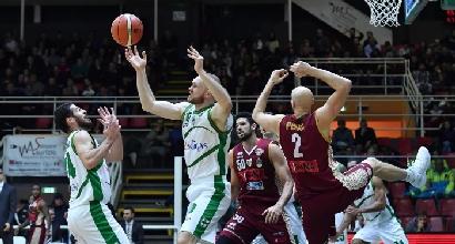 Basket, Serie A: Avellino piega Venezia all'overtime, Trento ancora ko
