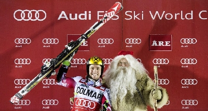 Hirscher, foto Afp Hirscher, foto Afp