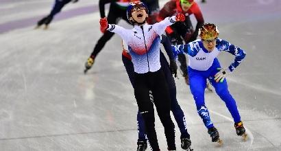 PRIMO ORO PER LA COREA DEL SUD: SHORT TRACK, LIM HYOJUN VINCE I 1500