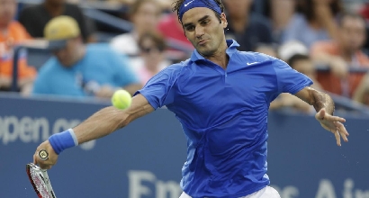 Federer, Foto LaPresse Federer, Foto LaPresse