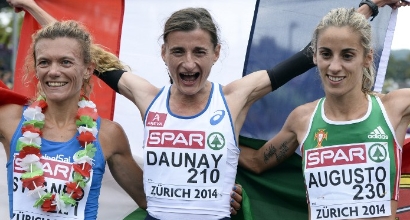Valeria Straneo, foto AFP Valeria Straneo, foto AFP