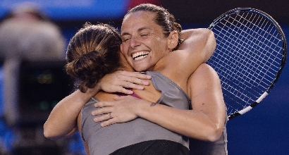 Errani-Vinci, foto IPP Errani-Vinci, foto IPP
