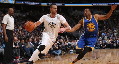 Nba: Gallinari da sogno, anche Curry s'inchina