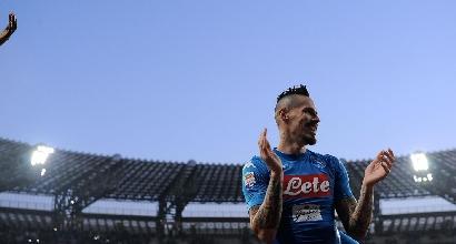 Marek Hamsik in visita al MANN: Marek Hamsik in visita al MANN:
