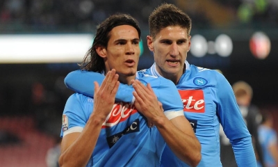 Cavani, foto Lapresse Cavani, foto Lapresse