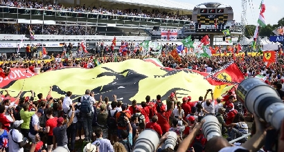 Il pubblico di Monza (Afp) Il pubblico di Monza (Afp)