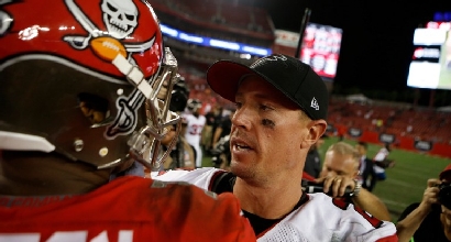 Nfl: Ryan da applausi, i Falcons affossano i Buccaneers