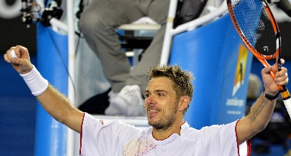 Stanislas Wawrinka, foto Ansa Stanislas Wawrinka, foto Ansa