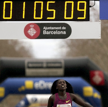 Florence Kiplagat (Ansa) Florence Kiplagat (Ansa)