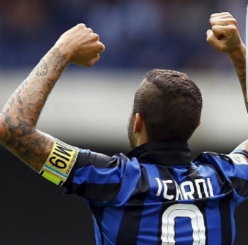 Seconda Maglia Inter Milan MAURO ICARDI Seconda Maglia Inter Milan MAURO ICARDI