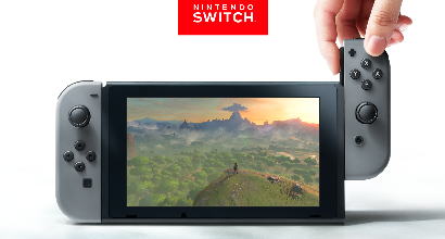 Nintendo svela la Switch: per giocare in casa, fuori e con gli amici