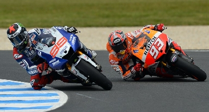 Marquez e Lorenzo - Afp Marquez e Lorenzo - Afp