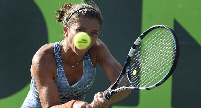 Sara Errani (Ansa) Sara Errani (Ansa)