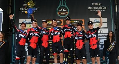 Tirreno-Adriatico: cronosquadre alla Bmc
