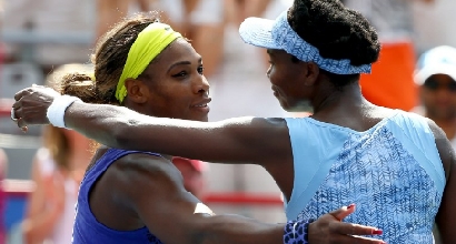 Venus e Serena Williams, foto AFP Venus e Serena Williams, foto AFP