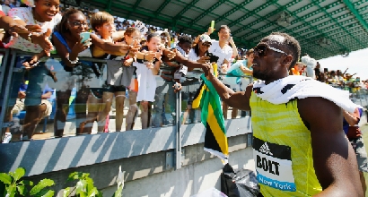 Atletica, Bolt vince i 200 metri a New York ma il crono...