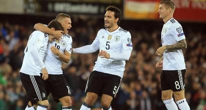 Qualificazioni mondiali: la Germania chiude a punteggio pieno