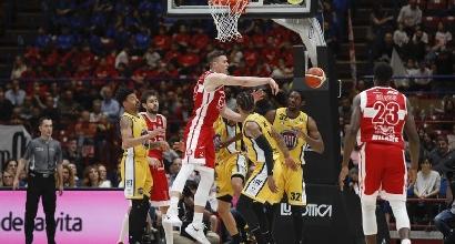 Basket, vincono tutte le big: ok Milano, Venezia e Brescia
