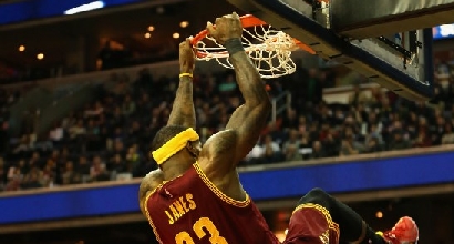 LeBron James, foto Afp LeBron James, foto Afp
