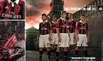 Milan, ecco la nuova maglia Milan, ecco la nuova maglia