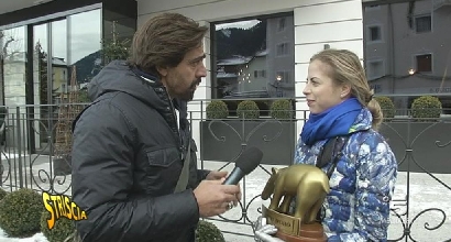 Carolina Kostner, arriva il Tapiro d'oro per la vicenda Schwazer Carolina Kostner, arriva il Tapiro d'oro per la vicenda Schwazer
