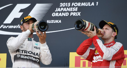 Hamilton Vettel, AFP