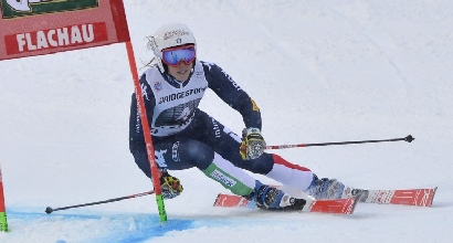 Sci, gigante Flachau: Brignone terza, domina la Rebensburg