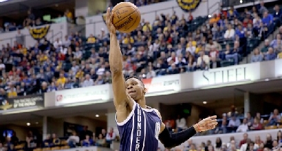 Nba: Westbrook da urlo, Charlotte vola